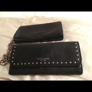 2 Black a Henry Bendel Wallets